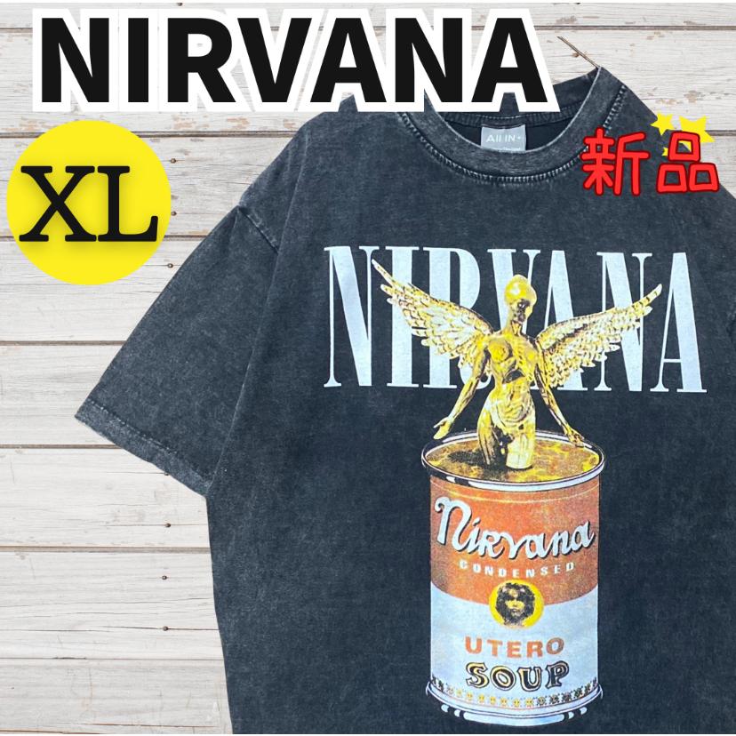3点おまとめ ニルヴァーナNIRVANA新品海外バンドTシャツ2890 ニルヴァーナNIRVANA新品海外バンドTシャツ新品未使用ロック2890