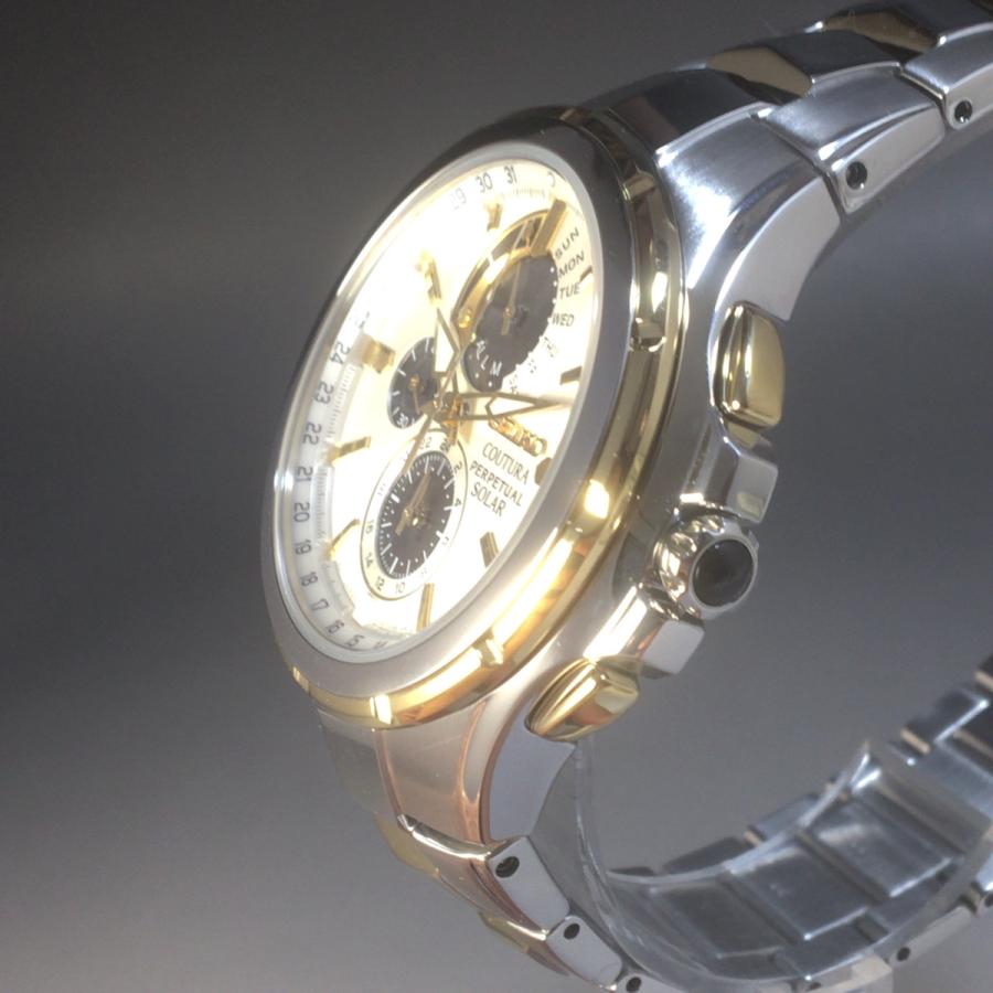 SEIKO セイコー 定価7万円 海外モデル メンズウォッチ ソーラー 男性用 