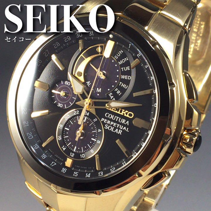 セイコー おしゃれ SEIKO 海外モデル メンズウォッチ ソーラー クロノグラフ 男性用 日本未発売 30代 40代 50代 20代 SSC700  : ssc700 : WORLD WATCHES - 通販 - Yahoo!ショッピング