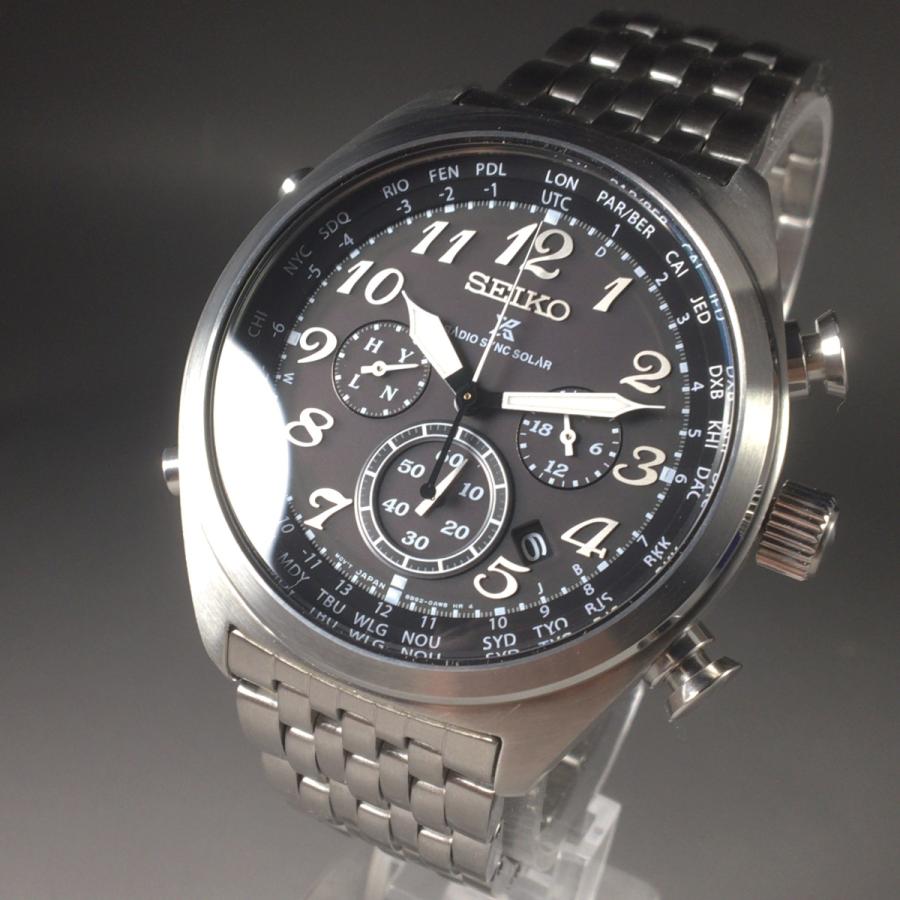 SEIKO（セイコー） 海外モデル メンズウォッチ 電波ソーラー 電波時計