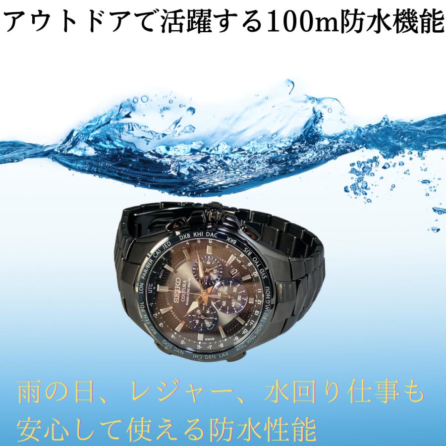 セイコー Seiko 定価10万円超 海外モデル メンズ腕時計 電波ソーラー
