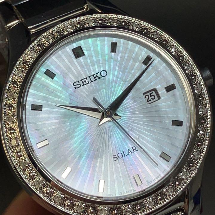 SEIKO（セイコー） 米国限定販売 逆輸入セイコー 電池交換不要 女性
