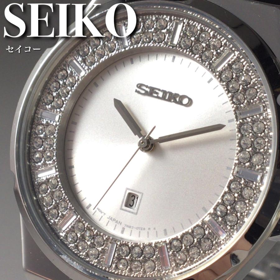 SEIKO（セイコー） シンプル ソーラー 電池交換不要 女性腕時計