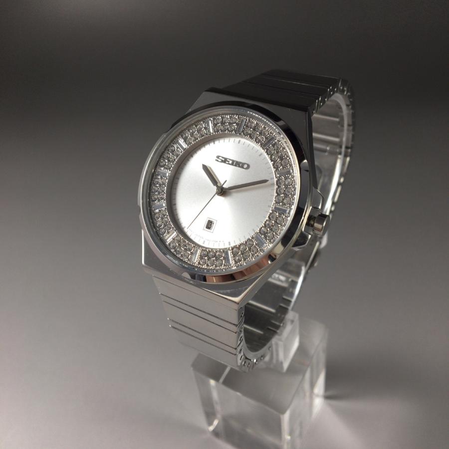 稼働品★ 新品電池 SEIKO 腕時計 レディース シルバー 希少モデル レア ☆SEIKO セイコー 稼働 手巻き 腕時計 21石 レディース シルバー 希少