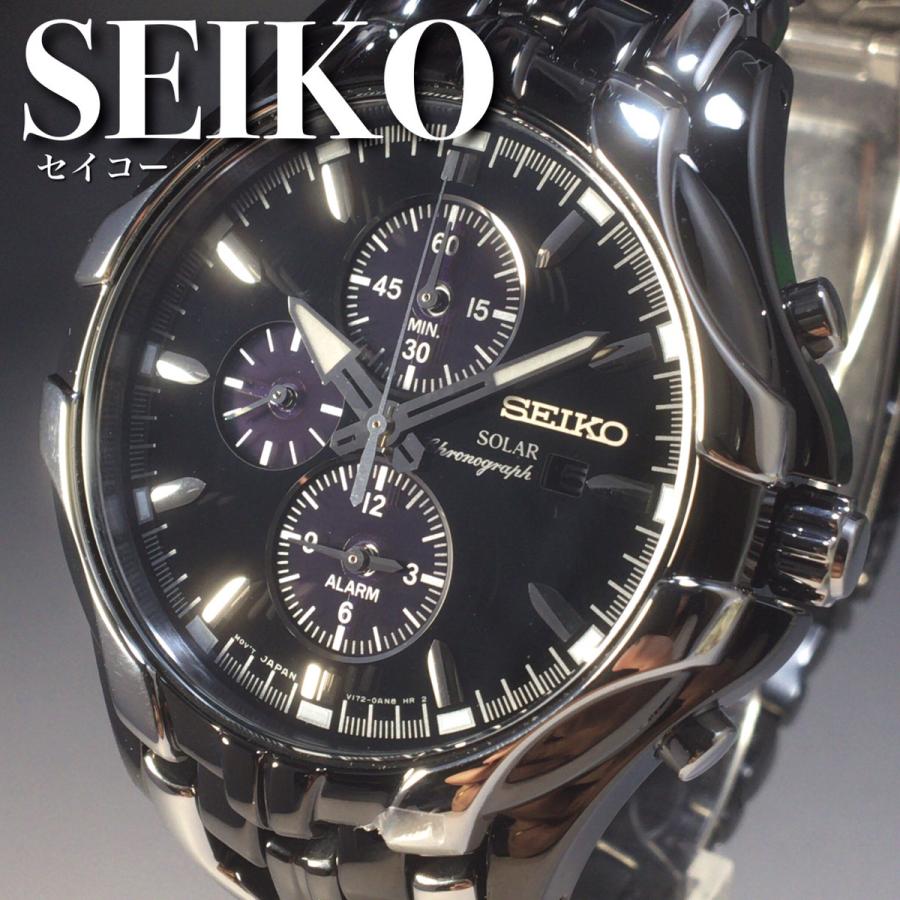 新品未使用☆SEIKOソーラー腕時計 SEIKO（セイコー） 定価7万円 海外モデル メンズウォッチ ソーラー