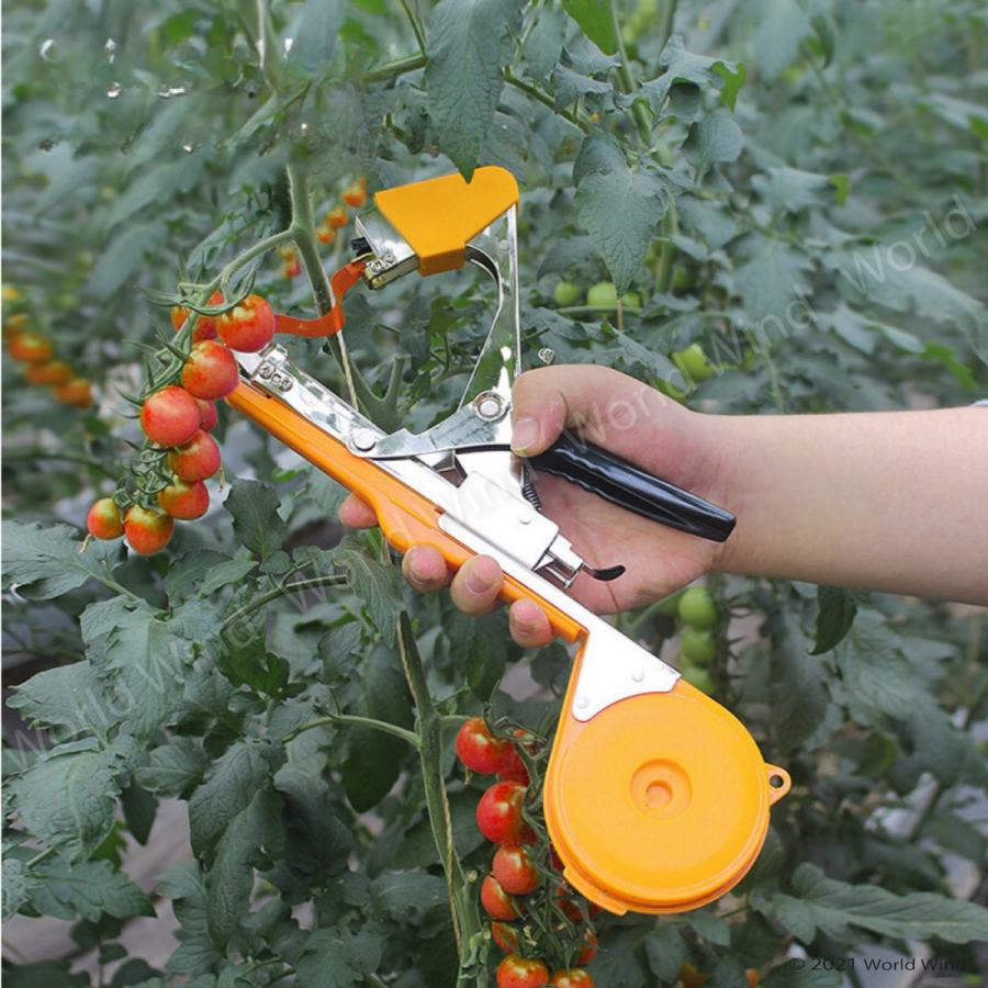 園芸用結束機 テープナー部品と互換性有 誘引結束機 野菜誘引 植物 誘引 ぶどう トマト キュウリ ナス 農業テープツール 農業 家庭菜園 ガーデニング テープ針付 |  | 11