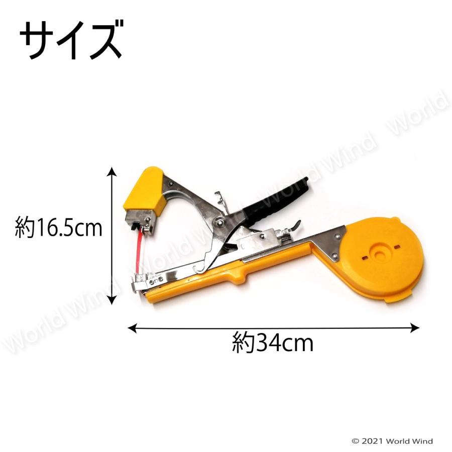 園芸用結束機 テープナー部品と互換性有 誘引結束機 野菜誘引 植物 誘引 ぶどう トマト キュウリ ナス 農業テープツール 農業 家庭菜園 ガーデニング テープ針付 |  | 09