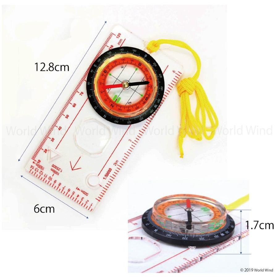 コンパス マップ 登山 方位磁石 地図用 オリエンテーリング |  | 09