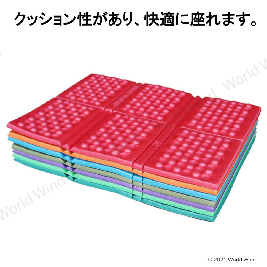 折り畳みマット 座布団 折りたたみシート クッション アウトドア