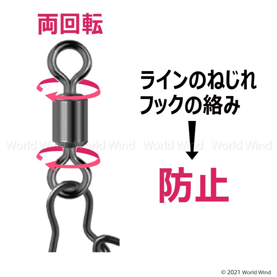 ローリング スイベル クイック スナップ サルカン 釣り具 仕掛け #00~#4 30個 ステンレス 耐腐食 |  | 04