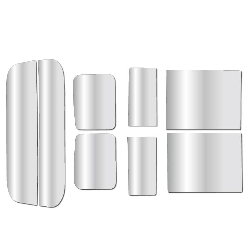 ミラータイプフィルム ｂB 30系 (NCP30/NCP31/NCP35) カット済みカーフィルム リアセット シルバーフィルム | ブランド登録なし | 01