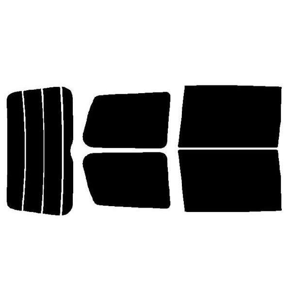 カーフィルム カット済み 車種別 スモーク ヴォクシー VOXY / ノア NOAH フィルム (R60系) リアセット | ブランド登録なし | 01