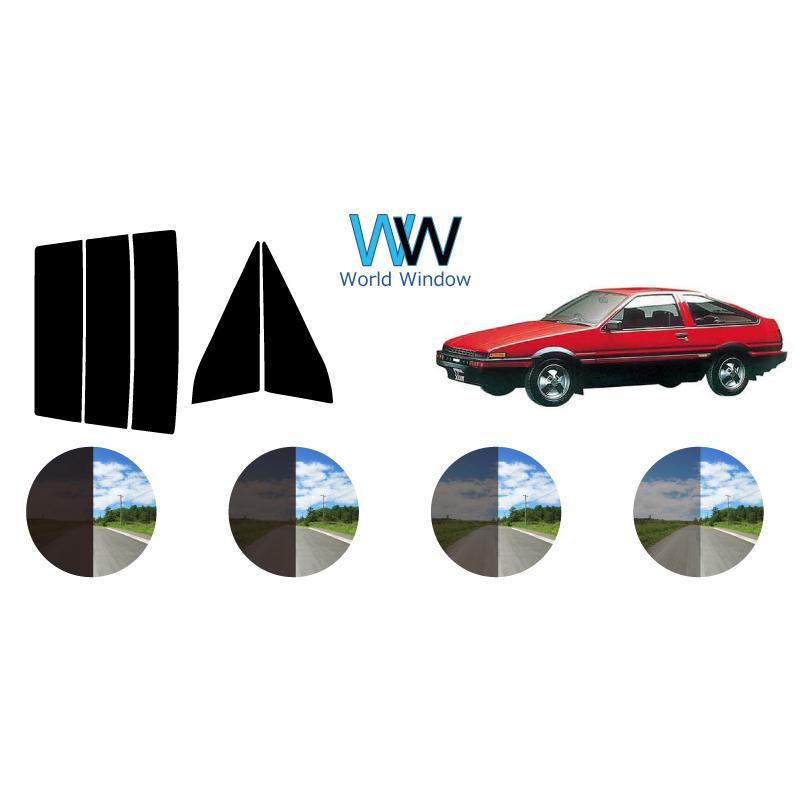 カーフィルム カット済み 車種別 スモーク スプリンタートレノ　ハッチバック E8# リアセット | ブランド登録なし