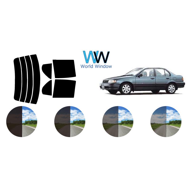 カーフィルム カット済み 車種別 スモーク ターセル　４ドア L4# リアセット | ブランド登録なし