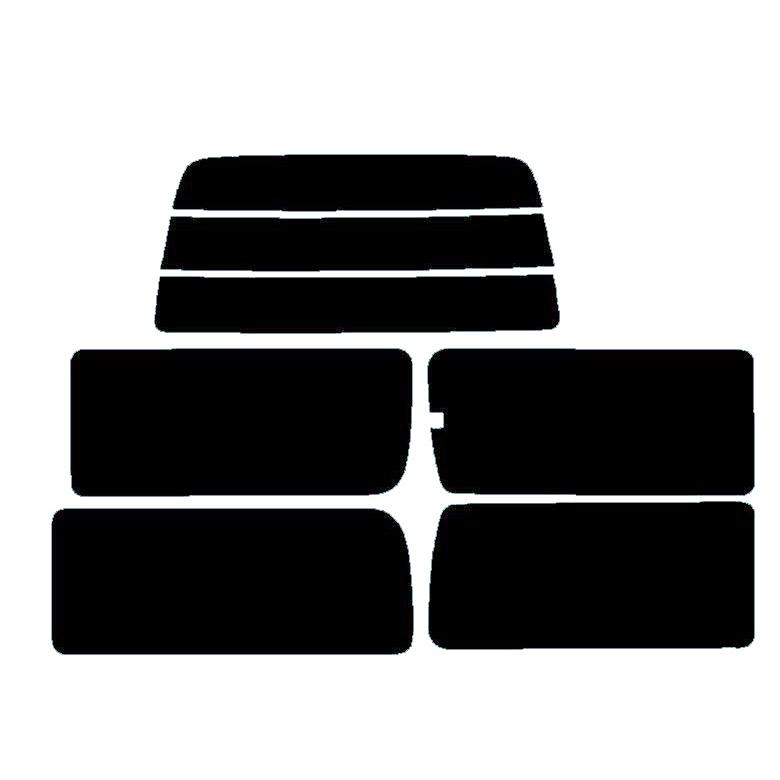 カーフィルム カット済み 車種別 スモーク ハイエーススーパーカスタム 4ドアワゴン (前期・中期) 100系 リアセット | ブランド登録なし