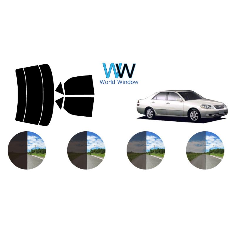 カーフィルム カット済み 車種別 スモーク マークII　４ドアセダン X11# リアセット | ブランド登録なし