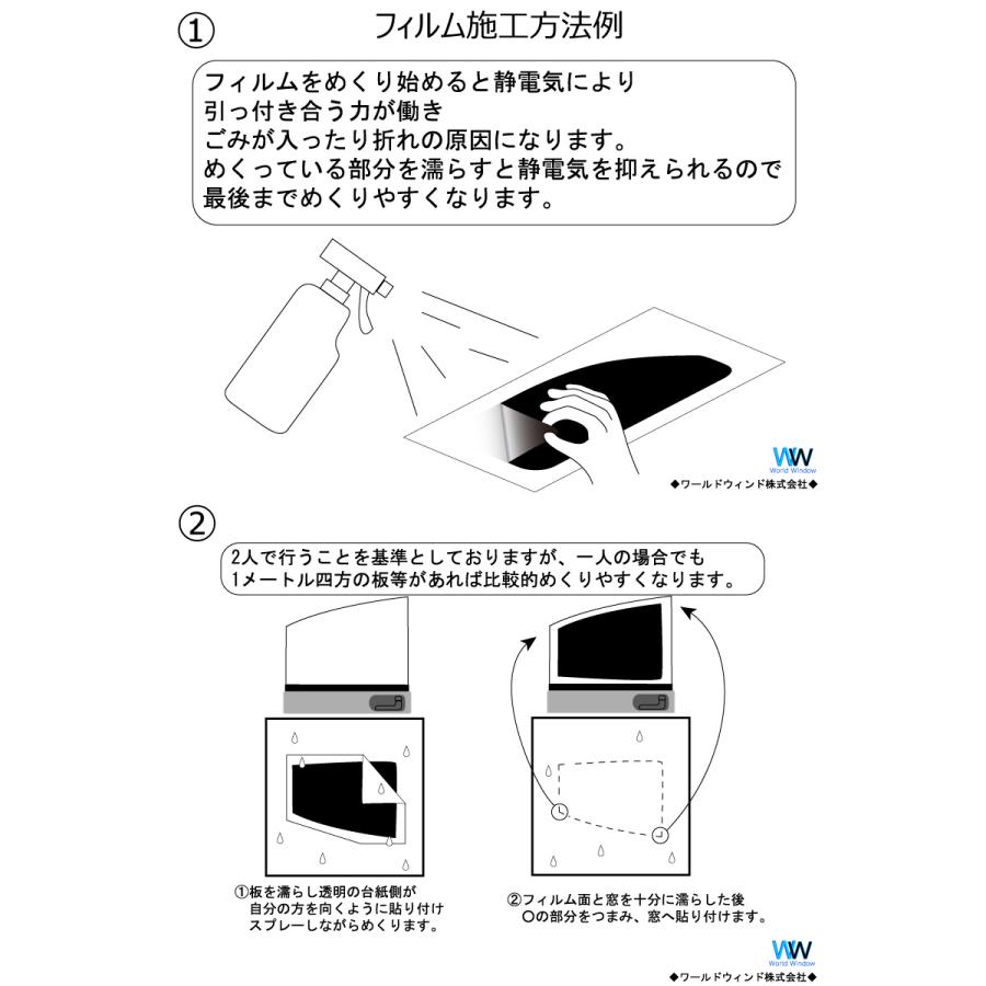 カーフィルム カット済み 車種別 スモーク ランドクルーザー J20# リアセット | ブランド登録なし | 08