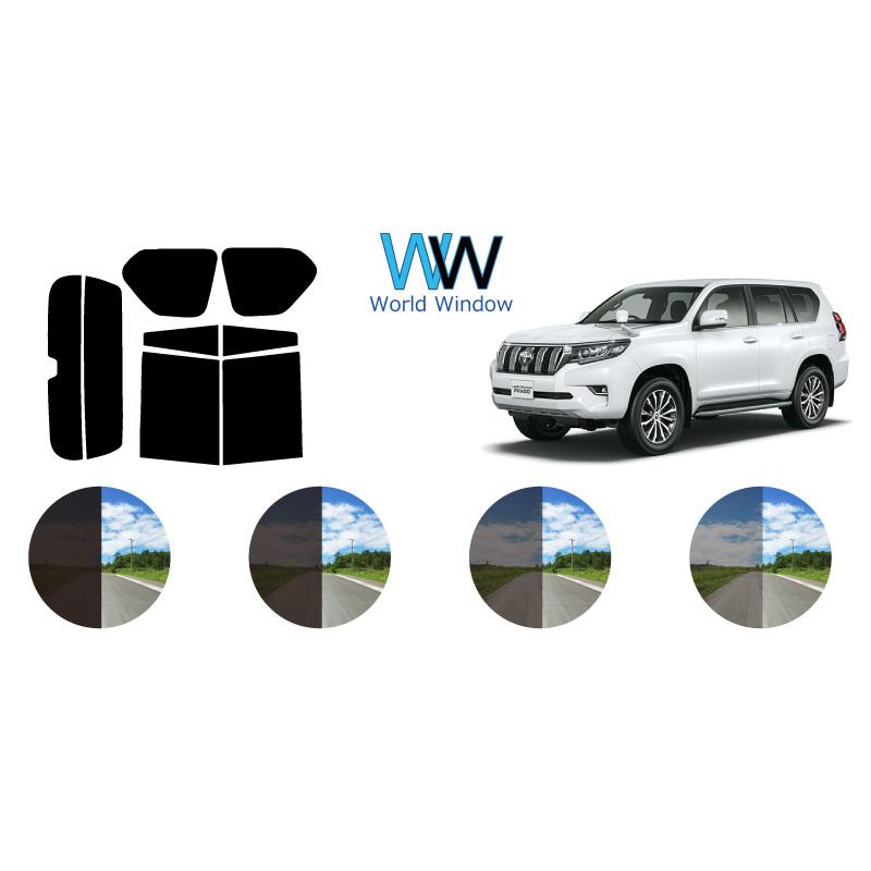カーフィルム カット済み 車種別 スモーク ランドクルーザープラド J15# リアセット | ブランド登録なし