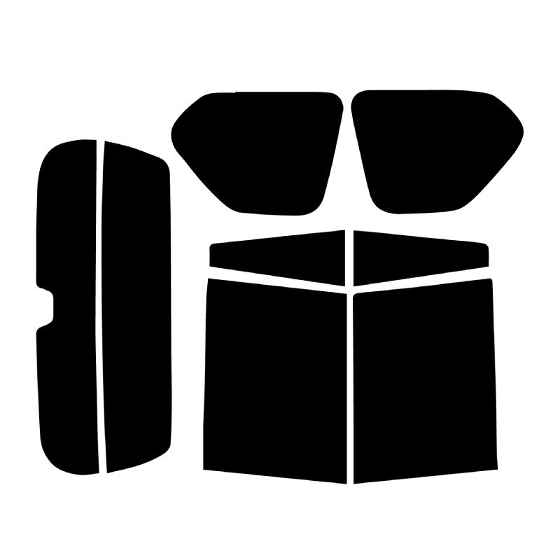 遮熱 3M スモークIR トヨタ ランドクルーザー プラド J15 150系 カット済み カーフィルム リアセット