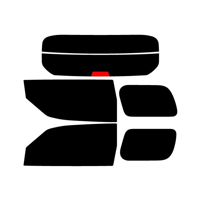 カーフィルム カット済み 車種別 スモーク アルファード (30系 H30