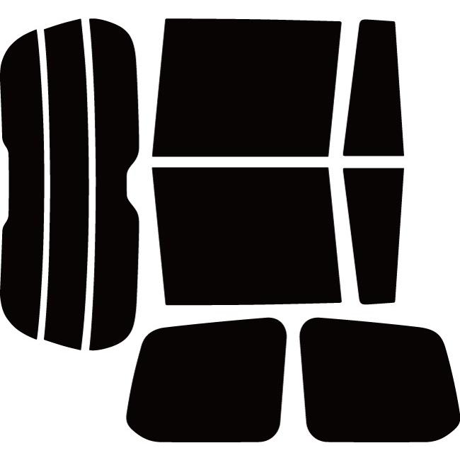 カーフィルム カット済み 車種別 スモーク LEXUS レクサス LX 200系 リアセット | ブランド登録なし | 01