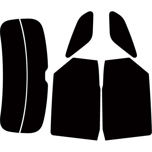 カーフィルム カット済み 車種別 スモーク レクサス RX (20系) ロング リアセット | ブランド登録なし | 01