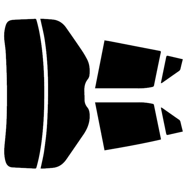 プラススモーク(原着ハードコートタイプ) C-HR(マイナー後) (ZYX10/11/NGX10/50) カット済みカーフィルム リアセット | ブランド登録なし | 01