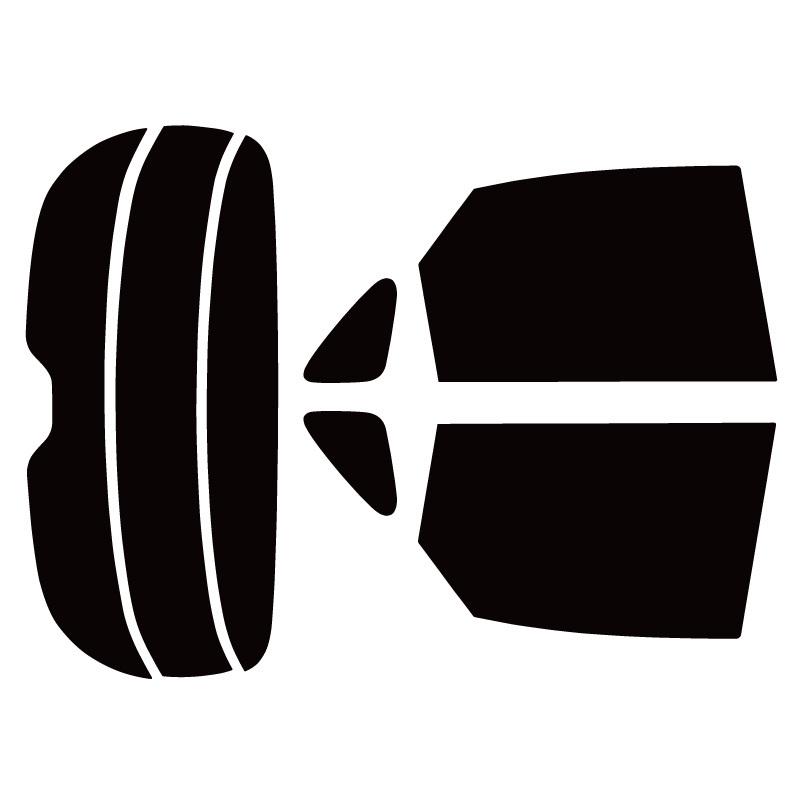 カーフィルム カット済み 車種別 スモーク トヨタ レクサス(LEXUS) NX (20系) リアセット | ブランド登録なし | 03