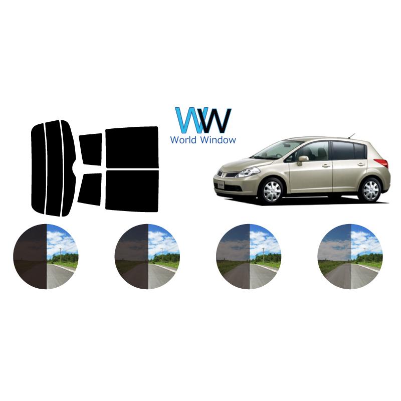 カーフィルム カット済み 車種別 スモーク ティーダ #C11 リアセット | ブランド登録なし
