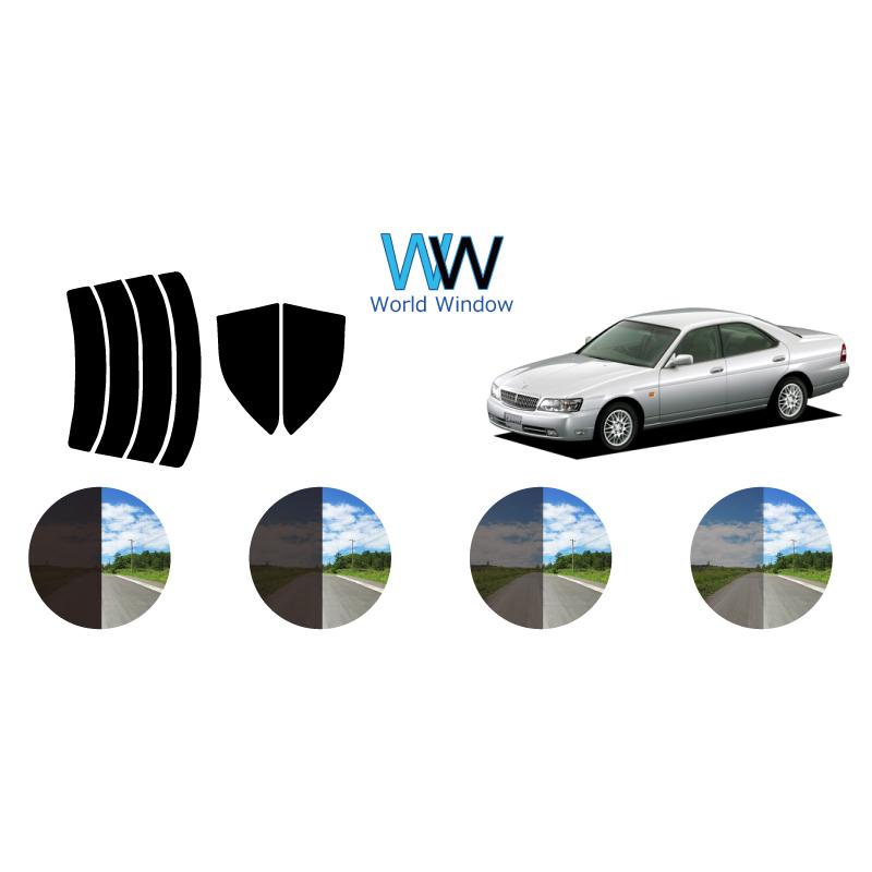 カーフィルム カット済み 車種別 スモーク ローレル #C35 リアセット