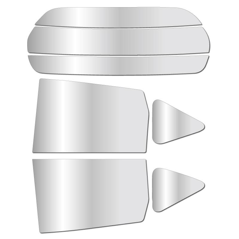 ミラーフィルム ノート(NOTE) (E12/NE12) カット済みカーフィルム シルバー | ブランド登録なし | 01