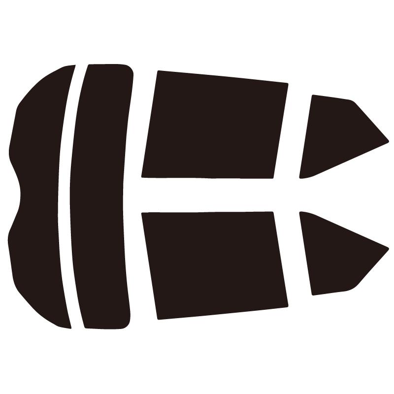 ミラータイプフィルム ニッサン KICKS (キックス) (P15) カット済みカーフィルム リアセット シルバーフィルム | ブランド登録なし | 01