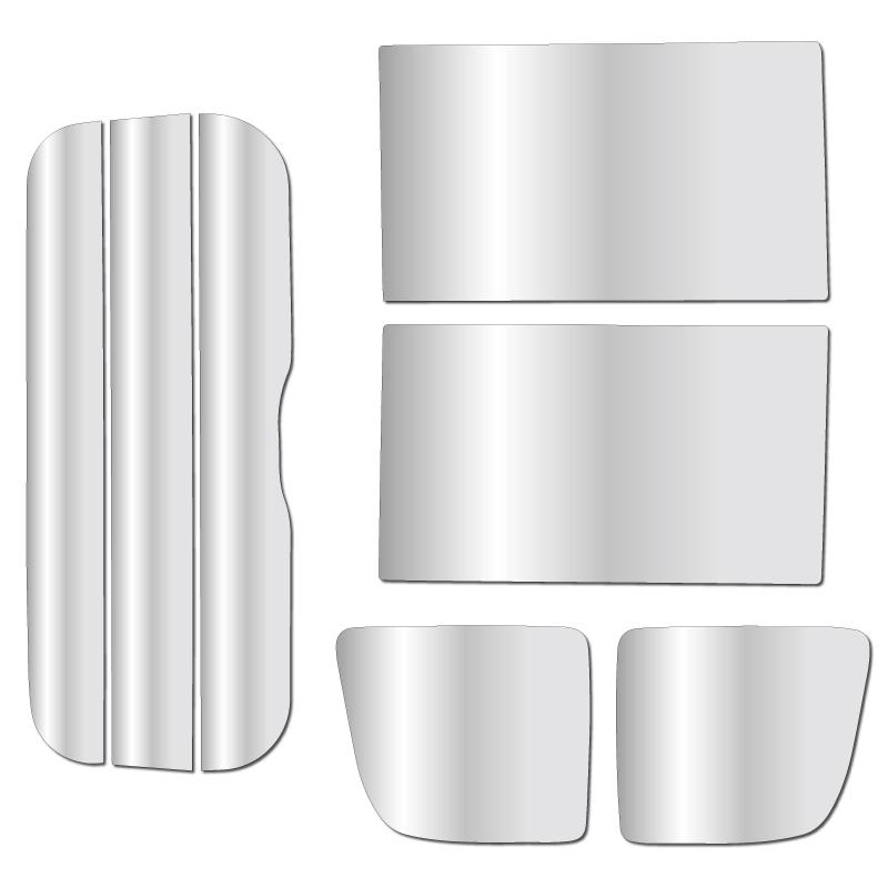 ミラータイプフィルム スクラムバン DG17V ※ハイルーフ仕様※ カット済みカーフィルム リアセット | ブランド登録なし | 01