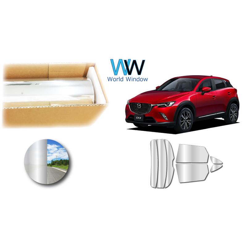ミラータイプフィルム CX-3 (DK5/8/E/L) カット済みカーフィルム リアセット | ブランド登録なし