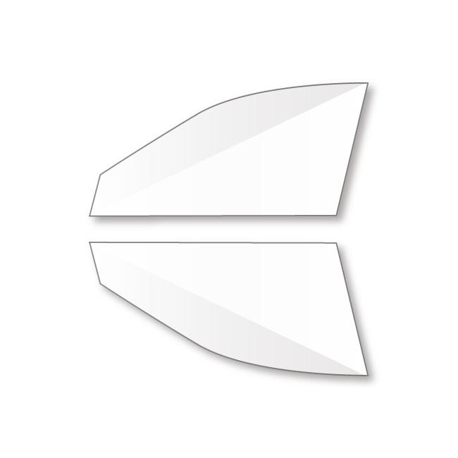 透明 遮熱 3M クリスタリン90 トヨタ アリスト (160系 S160) 車種別 カット済みカーフィルム フロントドア用 | 3M | 01