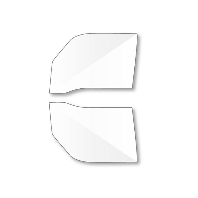 透明 遮熱 3M クリスタリン90 NV100 クリッパー リオ DR17 ※標準ルーフ カット済みカーフィルム フロントドア用 | 3M | 01