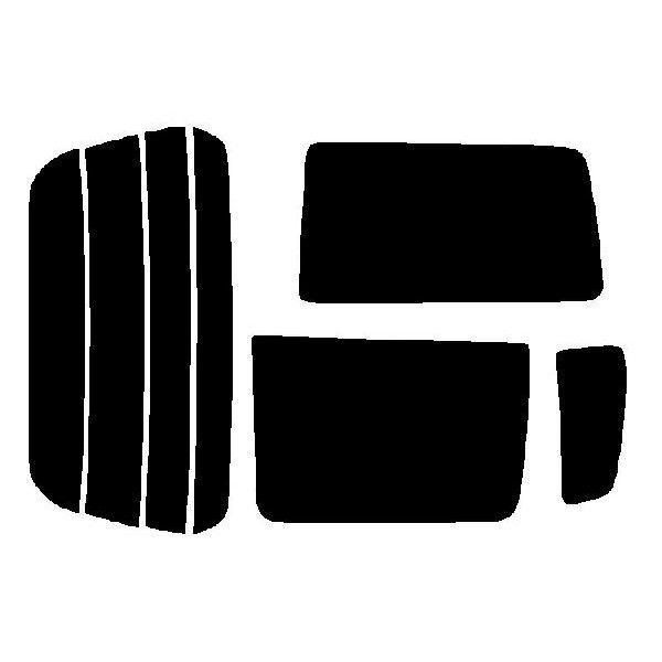 カーフィルム カット済み 車種別 スモーク ワゴンＲ　４Ｄ MC11 リアセット | ブランド登録なし | 02