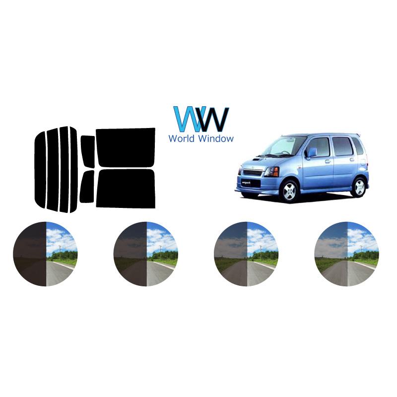 カーフィルム カット済み 車種別 スモーク ワゴンＲ　５Ｄ MC# リアセット | ブランド登録なし