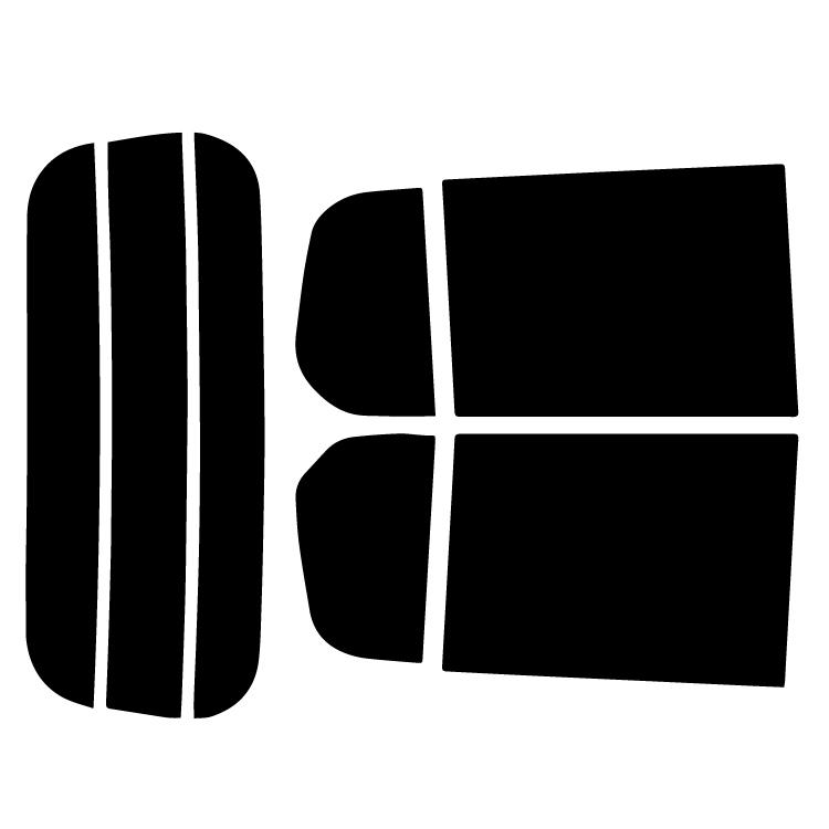 カーフィルム カット済み 車種別 スモーク ハスラー MR31S MR41S リアセット | ブランド登録なし | 01