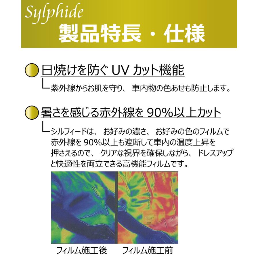 高品質 断熱フィルム シルフィード ジムニーシエラ JB64W JB74W カット