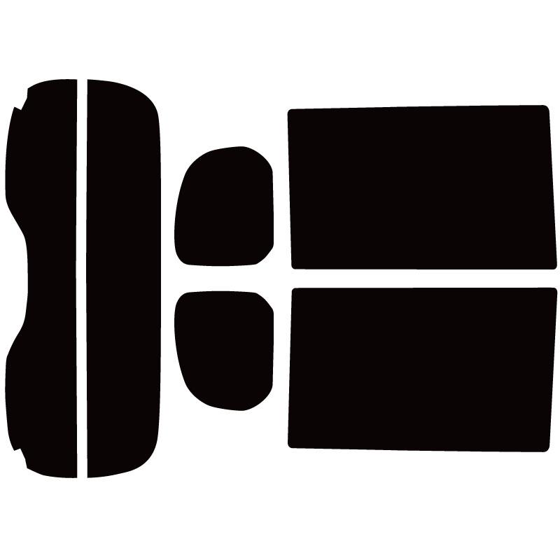 カーフィルム カット済み 車種別 スモーク ワゴンRスマイル (MX81S/MX91S) リアセット | ブランド登録なし | 02