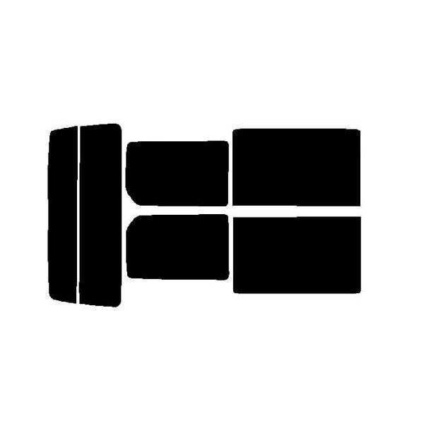 カーフィルム カット済み 車種別 スモーク バモスホビオ HM#/HJ# リアセット | ブランド登録なし | 02