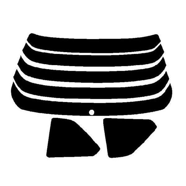 カーフィルム カット済み 車種別 スモーク プレリュード BA4・5・7 リアセット | ブランド登録なし | 02