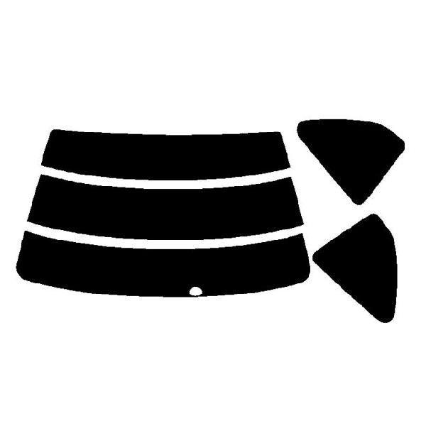 カーフィルム カット済み 車種別 スモーク プレリュード BB5〜8 リアセット | ブランド登録なし | 02