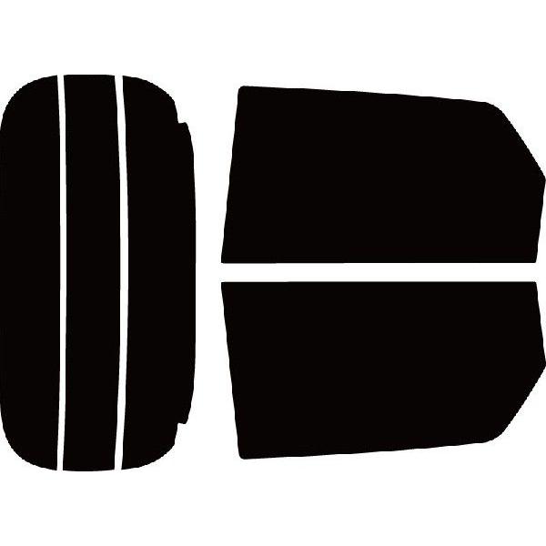 カーフィルム カット済み 車種別 スモーク N-WGN (N WGN エヌワゴン) JH1・2 リアセット | ブランド登録なし | 01