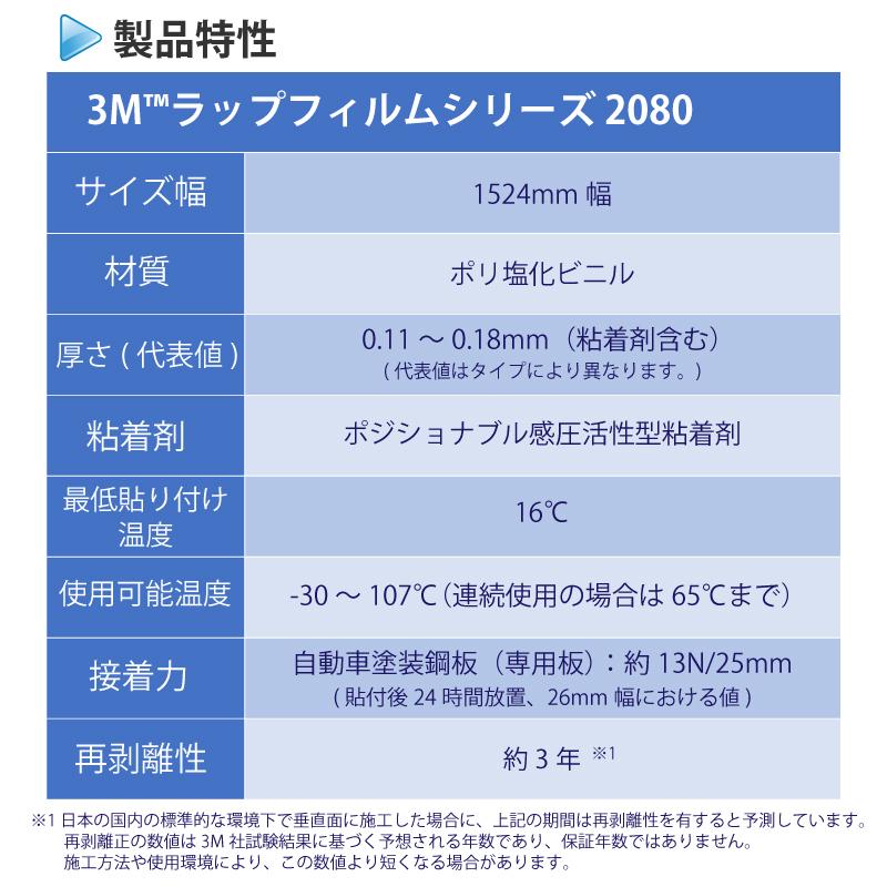 【1524mm幅×40cm】 ３M カーラッピングフィルム カーボンブラック (2080-CFS12) cfs12 カーボン｜worldwindow｜06