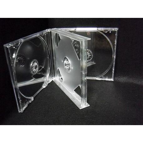 新品 / 透明CDケース3枚用 / ジュエルケース / 24mm | 