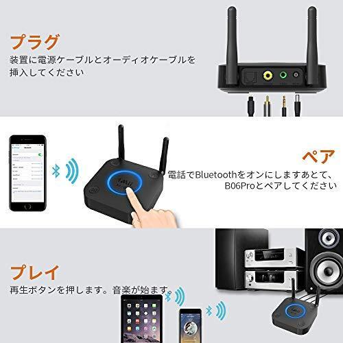 1mii Bluetooth レシーバー オーディオレシーバー ブルートゥース 車 5 0 受信機 Rca赤 白 3 5mm Aux Coaxial 同軸 Opt 光デ