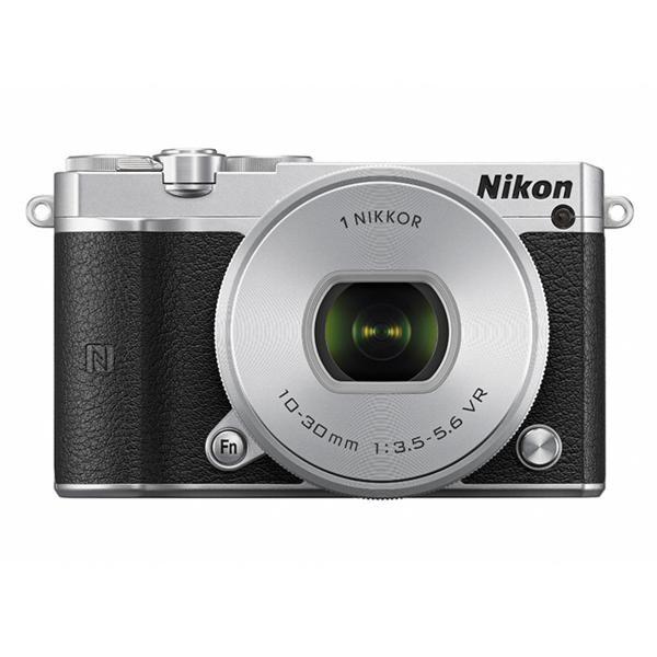 【送料無料】ニコン Nikon1 J5 標準パワーズームレンズキット (シルバー) SanDisk製microSDHCカード8GB付｜wow-store｜02