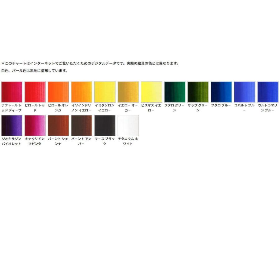 ホルベイン アクリリック カラー ヘビーボディ 20ml AU993 18色セット